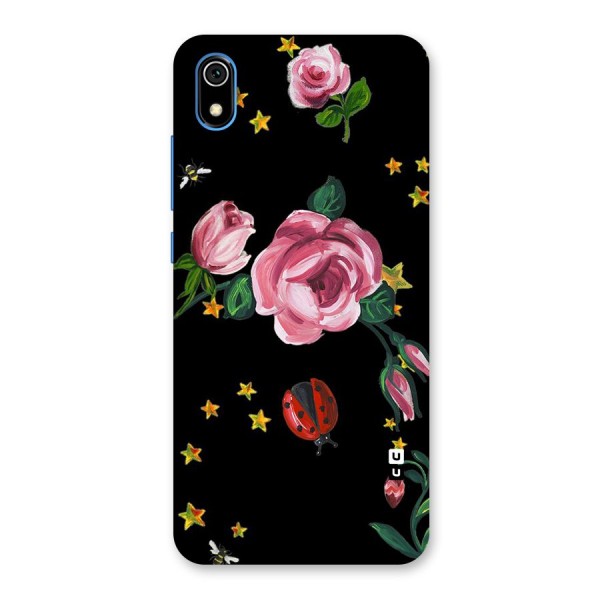 Ladybird And Floral Back Case for Redmi 7A