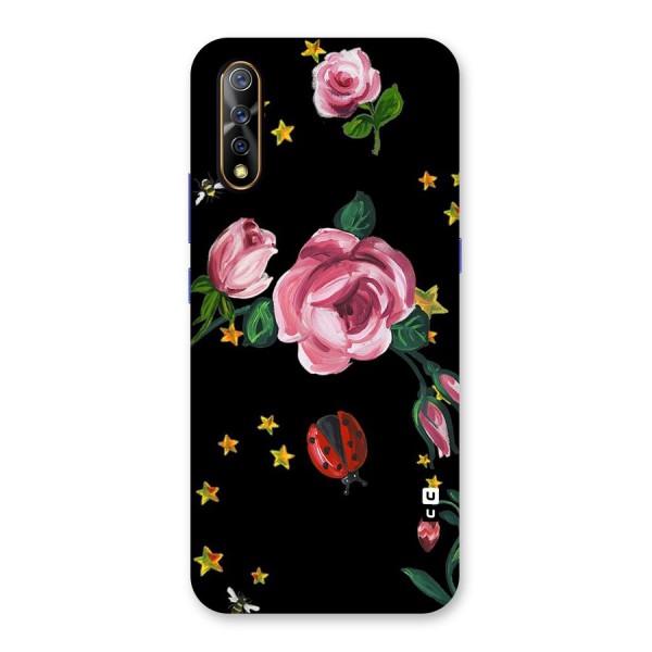 Ladybird And Floral Back Case for Vivo S1