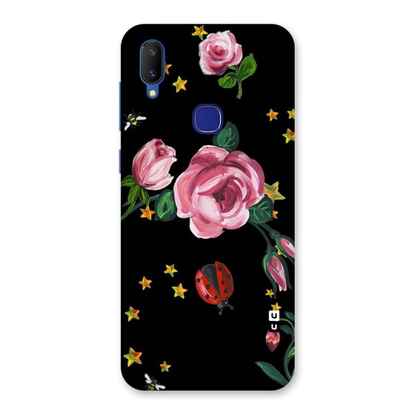 Ladybird And Floral Back Case for Vivo V11