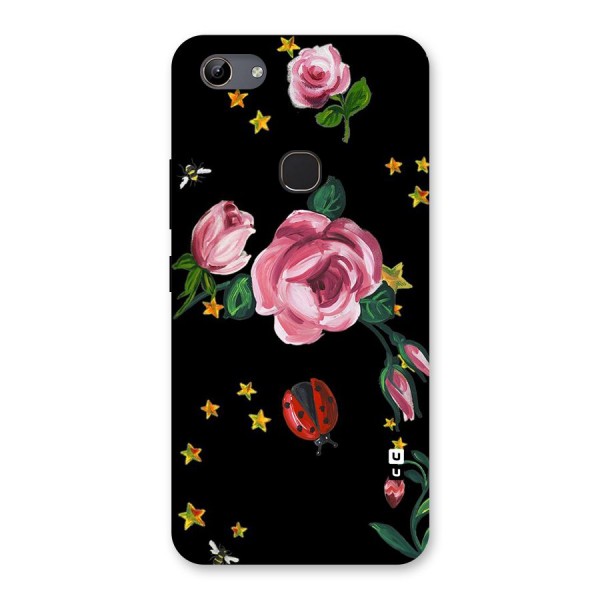 Ladybird And Floral Back Case for Vivo Y81