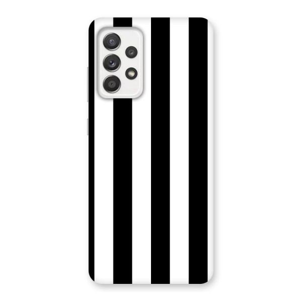 Lavish Black Stripes Back Case for Galaxy A52