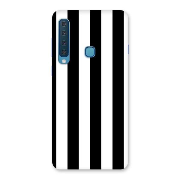 Lavish Black Stripes Back Case for Galaxy A9 (2018)