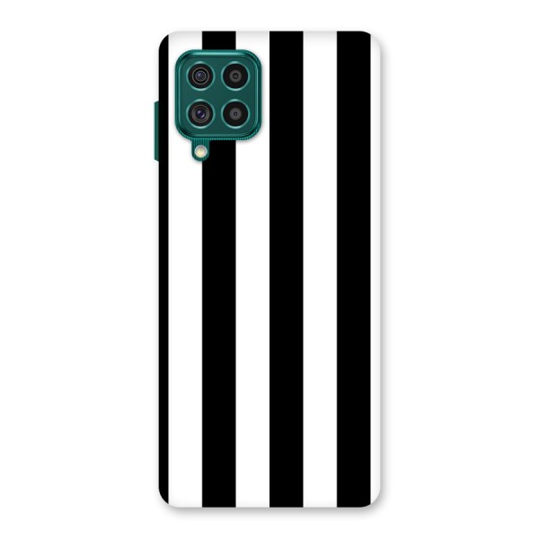 Lavish Black Stripes Back Case for Galaxy F62