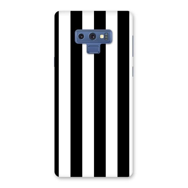 Lavish Black Stripes Back Case for Galaxy Note 9