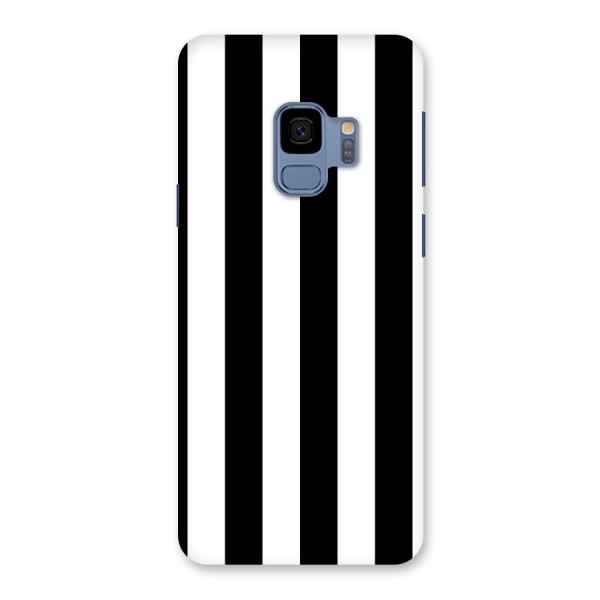 Lavish Black Stripes Back Case for Galaxy S9