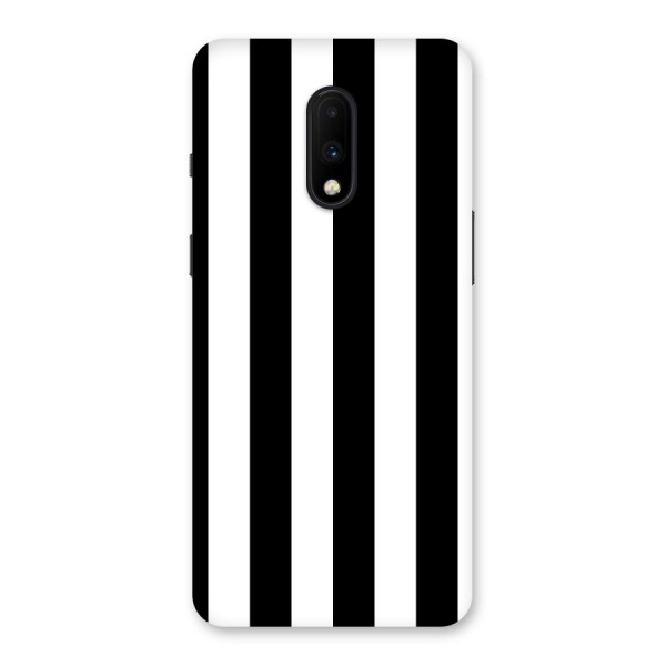 Lavish Black Stripes Back Case for OnePlus 7