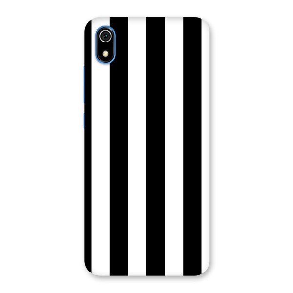 Lavish Black Stripes Back Case for Redmi 7A