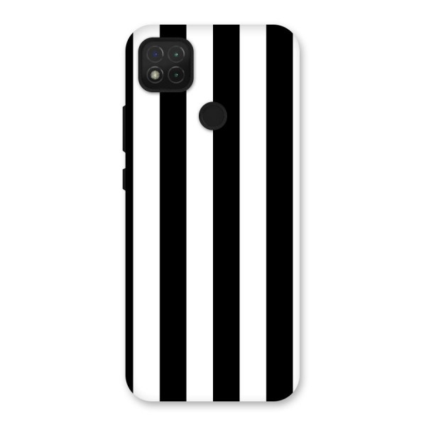 Lavish Black Stripes Back Case for Redmi 9C