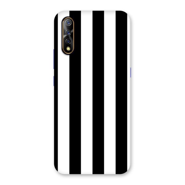 Lavish Black Stripes Back Case for Vivo S1