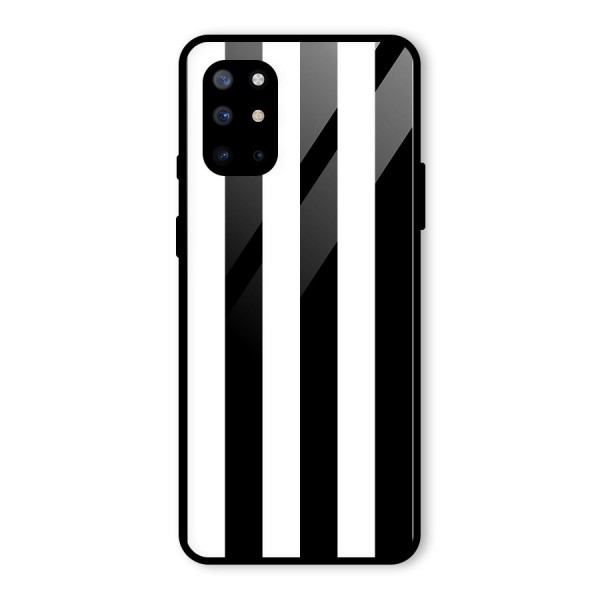 Lavish Black Stripes Glass Back Case for OnePlus 8T
