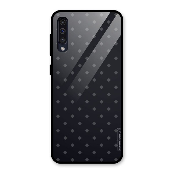 Lavish Diamond Pattern Glass Back Case for Galaxy A50s