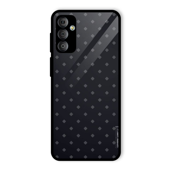 Lavish Diamond Pattern Glass Back Case for Galaxy F23