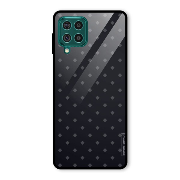 Lavish Diamond Pattern Glass Back Case for Galaxy F62