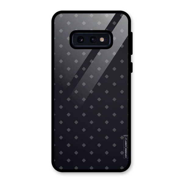 Lavish Diamond Pattern Glass Back Case for Galaxy S10e