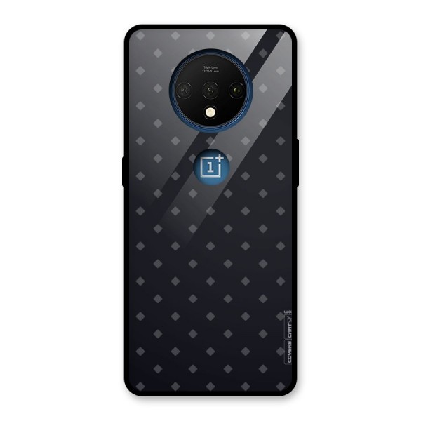 Lavish Diamond Pattern Glass Back Case for OnePlus 7T