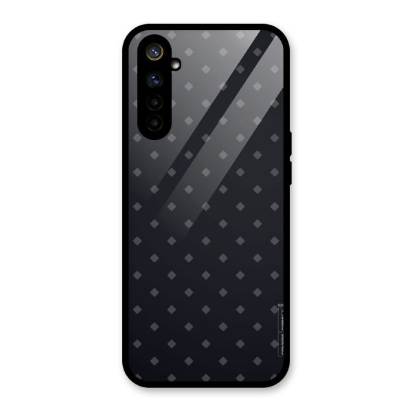 Lavish Diamond Pattern Glass Back Case for Realme 6