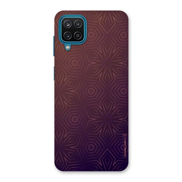 Lavish Purple Pattern Back Case for Galaxy F12