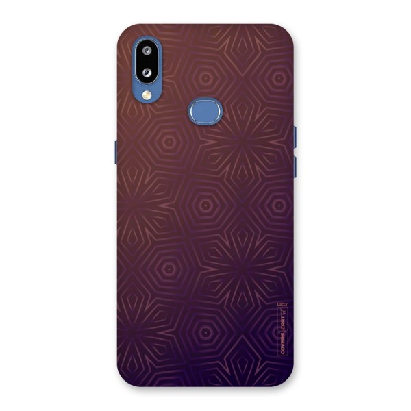 Lavish Purple Pattern Back Case for Galaxy M01s