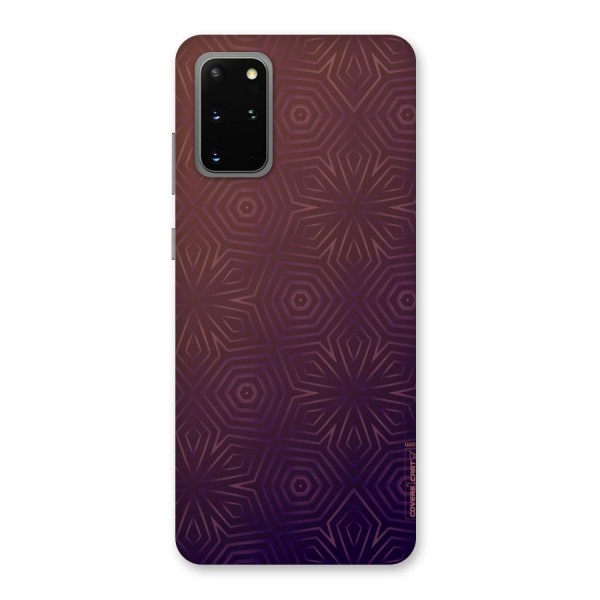 Lavish Purple Pattern Back Case for Galaxy S20 Plus