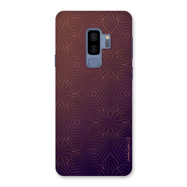 Lavish Purple Pattern Back Case for Galaxy S9 Plus