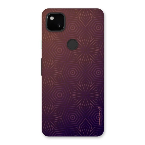 Lavish Purple Pattern Back Case for Google Pixel 4a