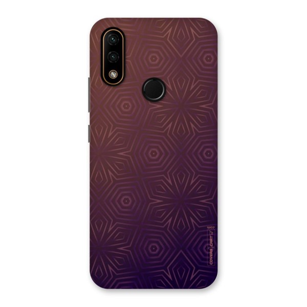 Lavish Purple Pattern Back Case for Lenovo A6 Note