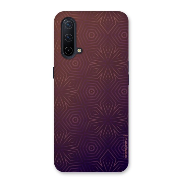 Lavish Purple Pattern Back Case for OnePlus Nord CE 5G
