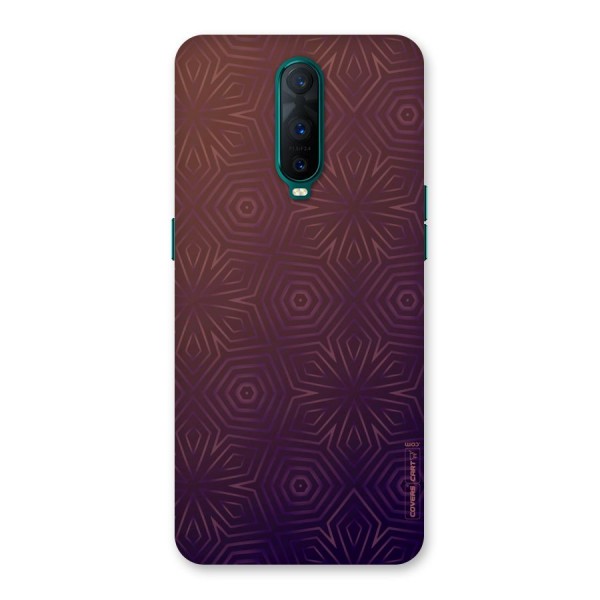 Lavish Purple Pattern Back Case for Oppo R17 Pro