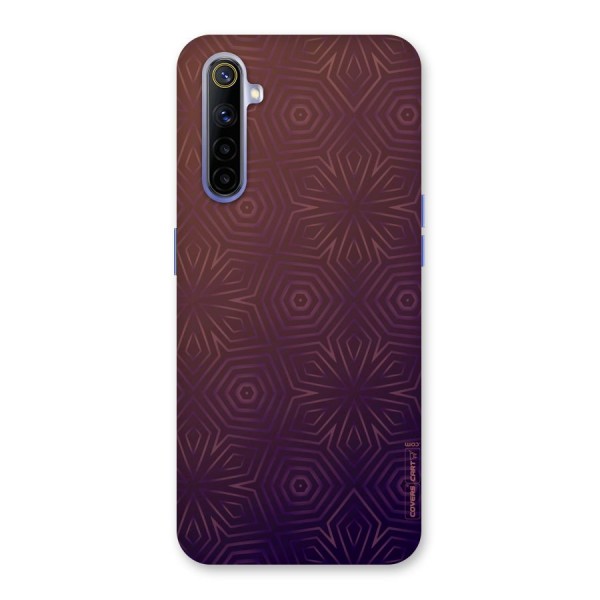 Lavish Purple Pattern Back Case for Realme 6