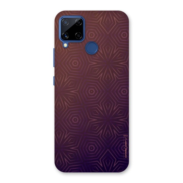 Lavish Purple Pattern Back Case for Realme C12