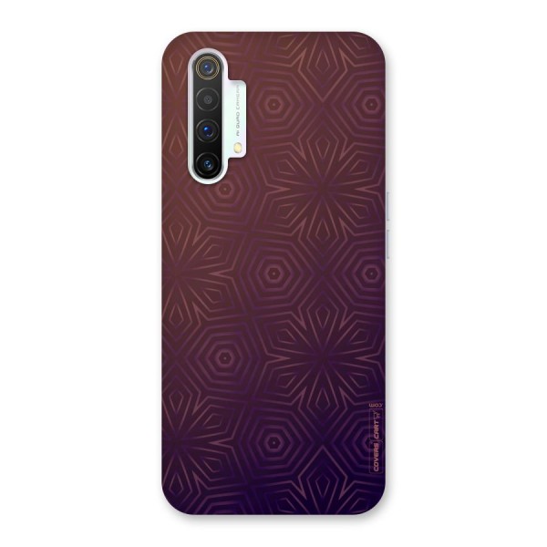 Lavish Purple Pattern Back Case for Realme X3