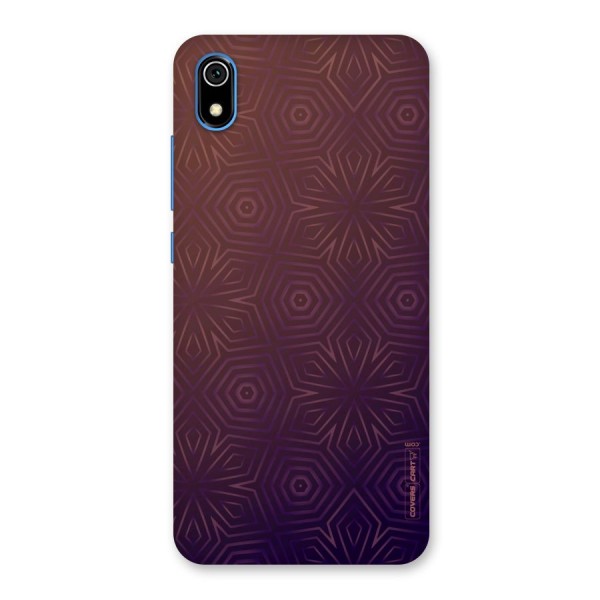 Lavish Purple Pattern Back Case for Redmi 7A