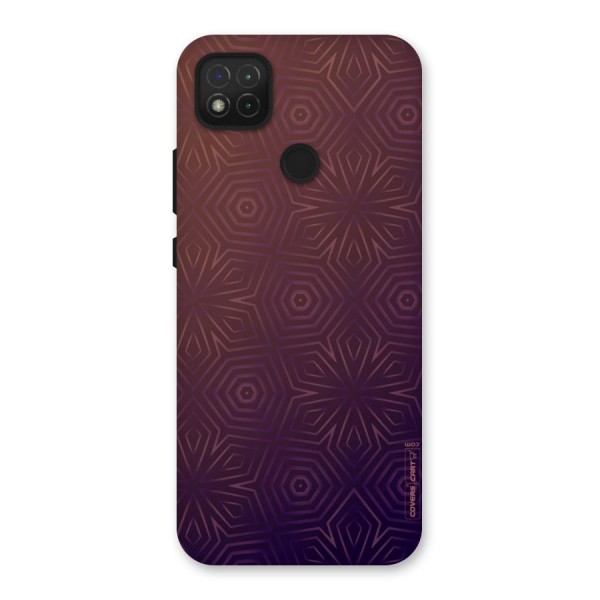 Lavish Purple Pattern Back Case for Redmi 9C