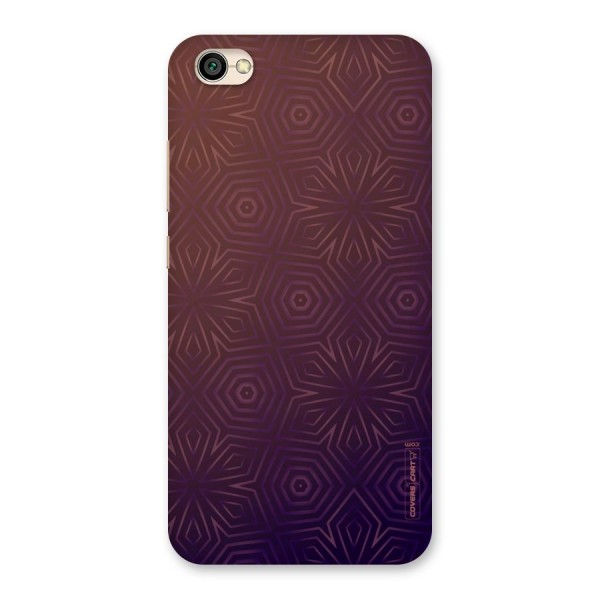 Lavish Purple Pattern Back Case for Redmi Y1 Lite