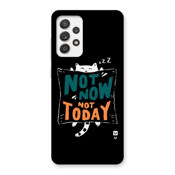 Lazy Cat Not Today Back Case for Galaxy A52