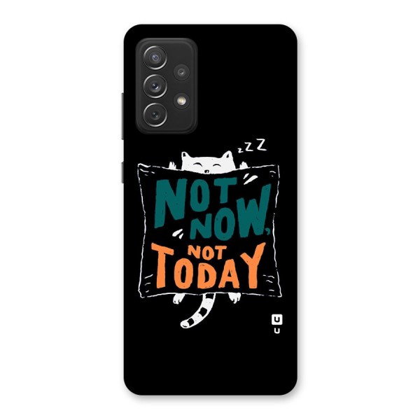 Lazy Cat Not Today Back Case for Galaxy A72