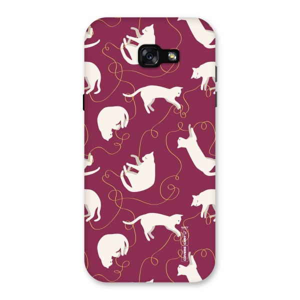 Lazy Kitty Back Case for Galaxy A7 (2017)