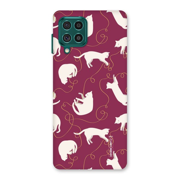 Lazy Kitty Back Case for Galaxy F62