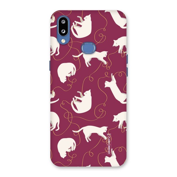 Lazy Kitty Back Case for Galaxy M01s