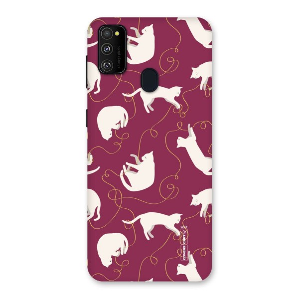 Lazy Kitty Back Case for Galaxy M21