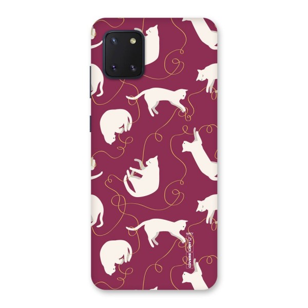 Lazy Kitty Back Case for Galaxy Note 10 Lite