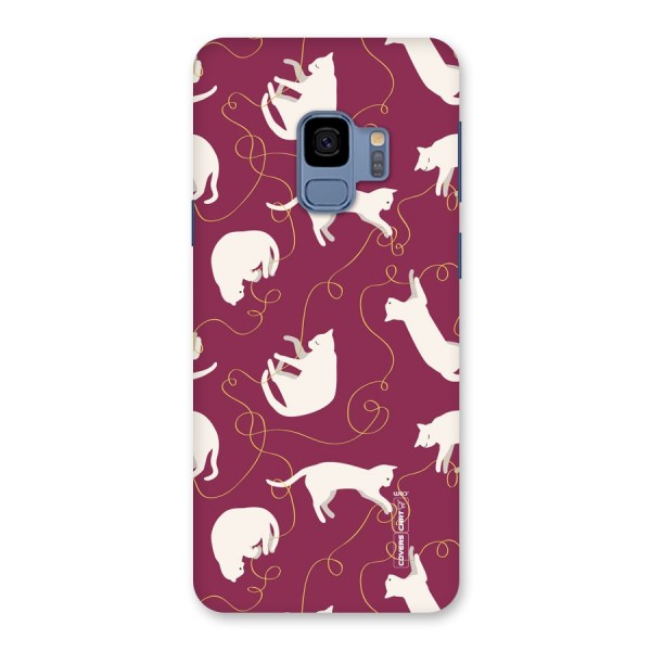 Lazy Kitty Back Case for Galaxy S9