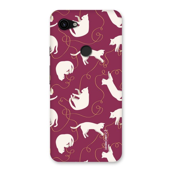 Lazy Kitty Back Case for Google Pixel 3a XL