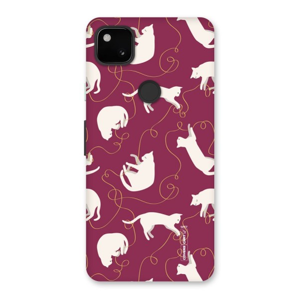 Lazy Kitty Back Case for Google Pixel 4a