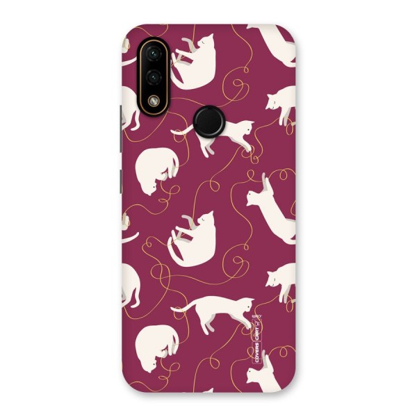 Lazy Kitty Back Case for Lenovo A6 Note