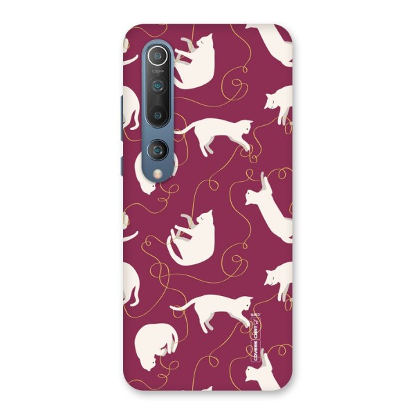 Lazy Kitty Back Case for Mi 10