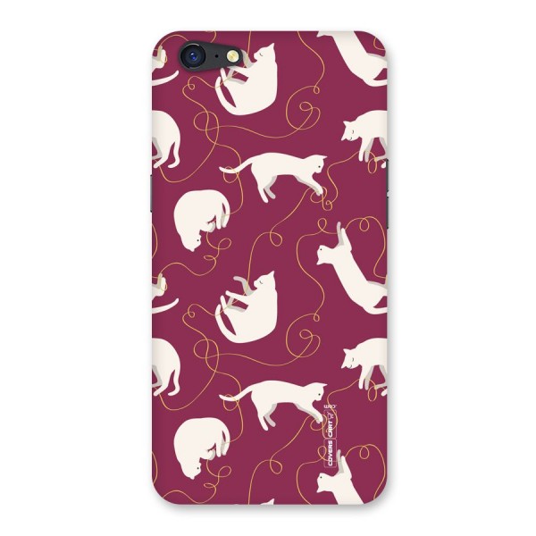 Lazy Kitty Back Case for Oppo A71