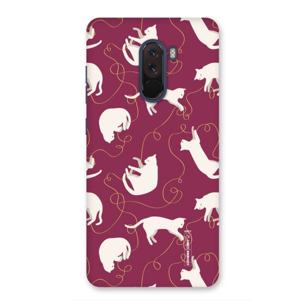 Lazy Kitty Back Case for Poco F1