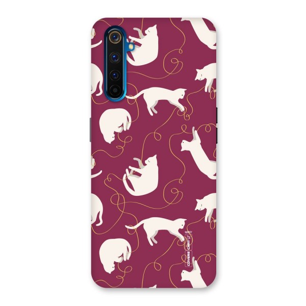 Lazy Kitty Back Case for Realme 6 Pro