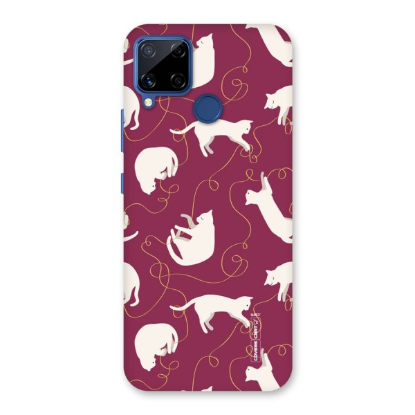 Lazy Kitty Back Case for Realme C12